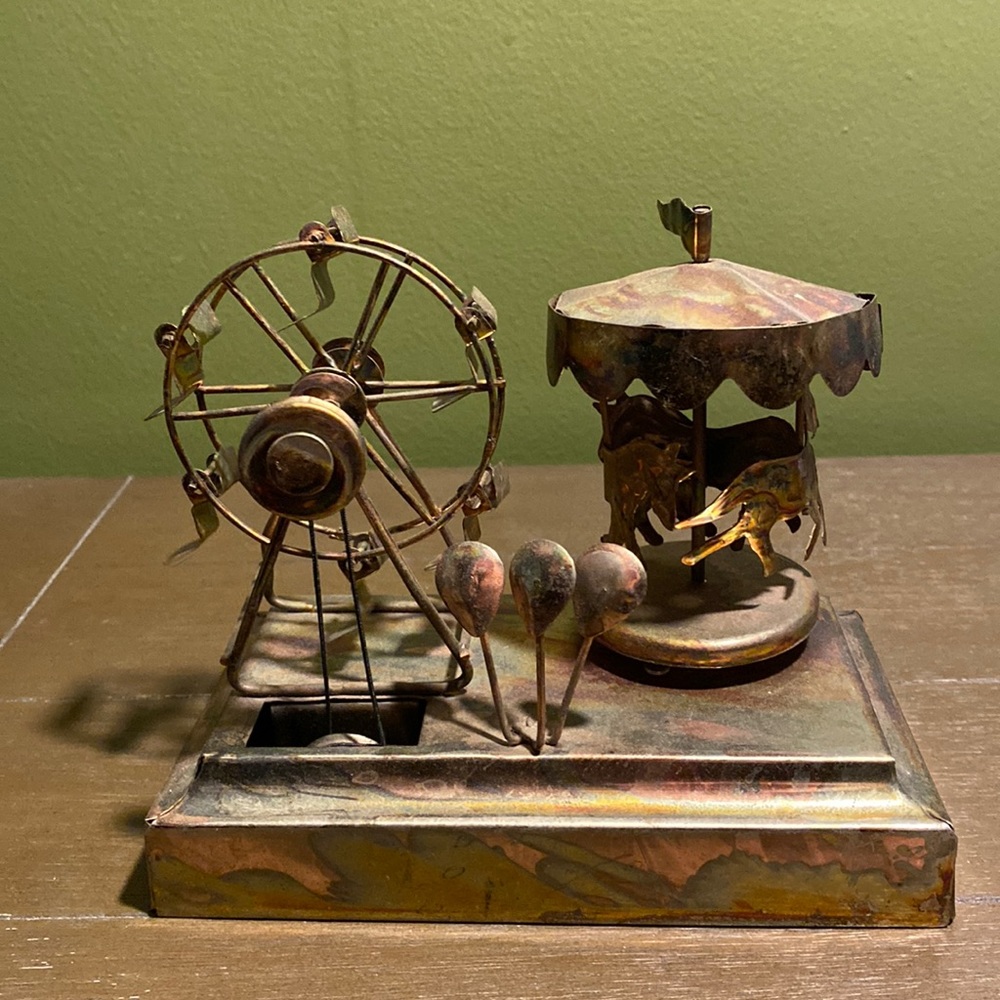 Vintage copper Ferriswheel